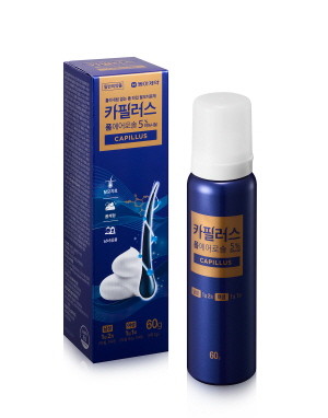 ​​​​​​​동아제약은 폼 타입 탈모치료제 카필러스 폼에어로솔을 출시했다고 18일 밝혔다.