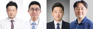 ▲ (왼쪽부터) 김정빈 교수, 한규만 교수, 유기준 교수, 황도식 교수.