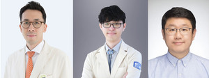 (왼쪽부터) 이승환 교수, 백한상 교수, 한경도 교수