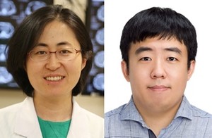▲ 홍석경 교수(왼쪽)와 이건희 전문의.