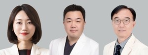 ▲ (왼쪽부터) 김은실 교수, 강빈 교수, 최연호 교수.