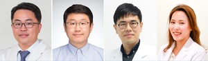 ▲ (왼쪽부터) 신동욱 교수, 한경도 교수, 강지훈 교수, 유정은 교수.
