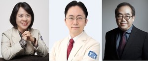 (왼쪽부터) 정정임 교수, 윤종찬 교수, 안도열 교수