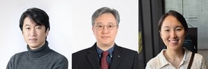 ▲ (왼쪽부터) 최무림 교수, 김원 교수, 홍성은 박사.