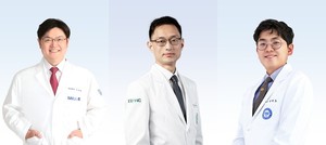 ▲ (왼쪽부터) 이상철 교수, 류호영 교수, 송병도 교수.
