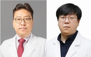 ▲ 유병철 교수(왼쪽)와 전세범 교수.
