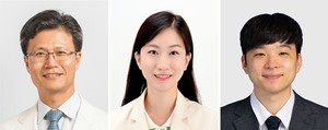 ▲ (왼쪽부터) 김재현 교수, 김지윤 교수, 김서현 박사.