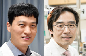 ▲ 이동한 교수(왼쪽)와 김창희 교수.