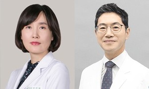 ▲ 강지현 교수(왼쪽)와 김경곤 교수.