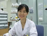 박시내 약사. 웃는 모습이 보기 좋다.