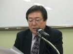 문병우 의약품본부장이 생동성 3차 조사결과를 발표하고 있다.