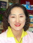 열정적인 이명희 약사는 웃는 모습이 보기에 좋다.