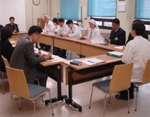 최근 개최된 임상과 연계 자선진료사업 관련 부서장 회의 모습.