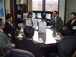 하충열 회장이 인사차 백광천 도봉경찰서장을 방문해 환담했다.
