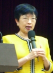 안명옥 의원은 저출산 정책 성공은 자신의 작품이라고 말했다.