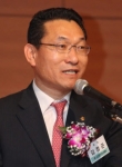 김정곤 회장이 인사말을 하고 있다.