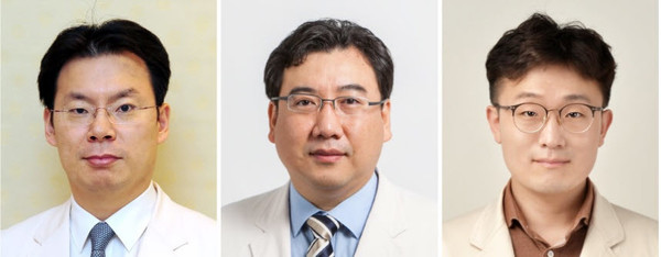 ▲ (좌측부터) 최규셩 교수, 김종만 교수, 유진수 교수