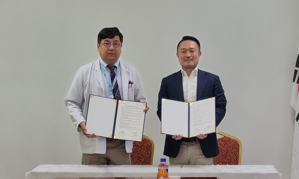 ▲ 양산부산대병원은 한국국제보건의료재단(KOFIH)에서 주최하는 외국의료인력 연수 위탁운영사업의 일환으로 지난 6월 21일부터 7일간 몽골 국립의료기관인 몽골제2국립병원(SSCH) 및 몽골제3국립병원(TSCH)을 방문, 지속적인 보건의료 협력을 위한 양해각서(MOU)를 체결했다.