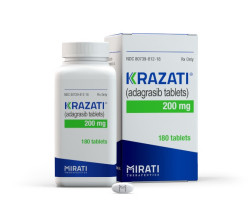 ▲ 미라티의 크라자티는 미국에서 KRASG12C 변이 국소 진행성 또는 전이성 비소세포폐암 성인 환자의 치료제로 승인됐다.