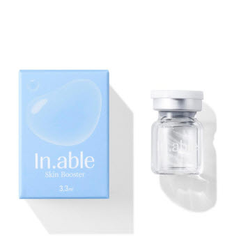 ▲ 동국제약이 병ㆍ의원용 화장품 ‘인에이블’(3.3ml)을 출시하고 프리미엄 스킨부스터 시장에 진출했다.
