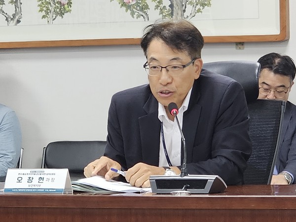 ▲ 보건복지부 보험약제과 오창현 과장은 희귀질환 환자의 의약품 접근성을 강화하기 위해 시범사업을 추진하고 있다고 전했다.
