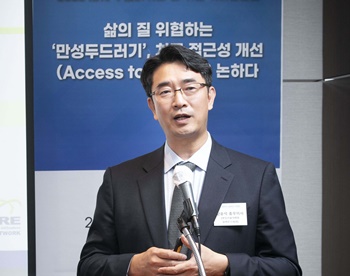 ▲ 장윤석 총무이사.