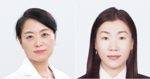 ▲ 이정은 교수(왼쪽)와 김나영 박사