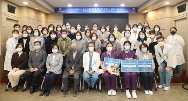 ▲ 한양대구리병원은 지난달 16일 ‘제9회 의료관련감염 예방ㆍ관리 강조주간 행사 본 행사 및 제6회 의료관련감염병 예방ㆍ관리 워크숍’을 개최했다.