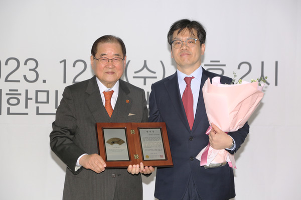 ▲ 계명대 대구동산병원이 제5회 영석상을 수상했다.