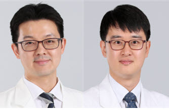 ▲ 이상윤 교수(왼쪽)와 김동현 교수
