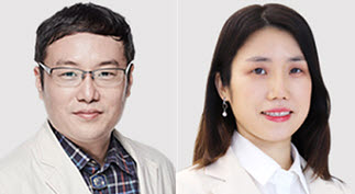 ▲ 박동진 교수(왼쪽)와 박미경 교수