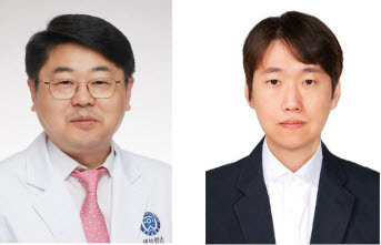 ▲ 정보영 교수(왼쪽)와 박한진 강사