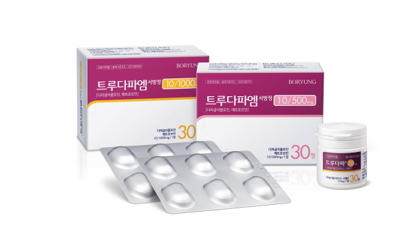 ▲ 보령(구 보령제약)의 당뇨병 치료제 트루다파 제품군이 지난해 해당 제네릭 시장에서 원외처방액 1위를 기록했다
