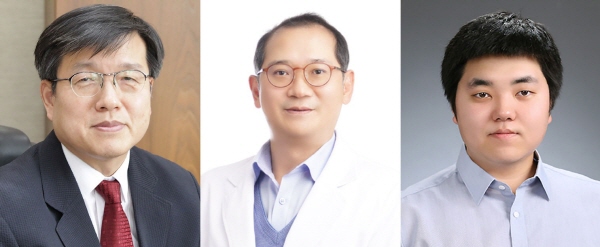 ▲ (왼쪽부터) 송진원 교수, 김지훈 교수, 박경민 연구원