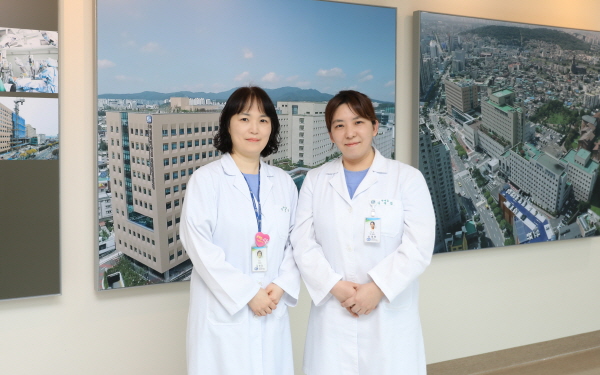 ▲ 김현정 파트장(왼쪽)과 심재현 선임