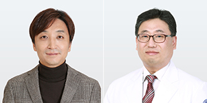 ▲ 박정수(왼쪽), 유연호 교수