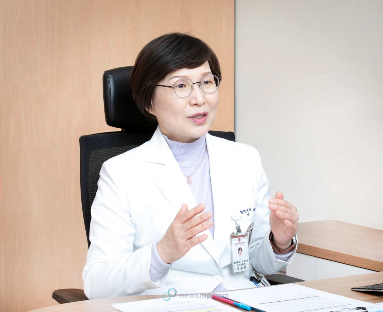 ▲ 박경화 교수는 지난해 8월, 페스코가 건강보험 급여 목록에 등재된 이후 기존에 퍼투주맙과 트라스투주맙을 투약하던 환자들이 빠르게 페스코로 전환하고 있으며, 만족도 또한 높다고 전했다.