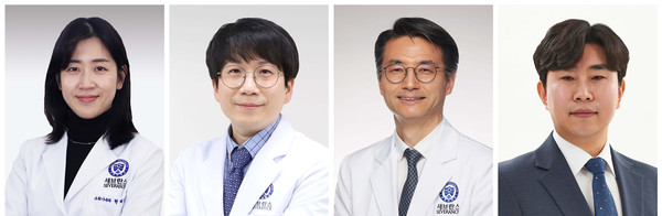▲ (왼쪽부터) 현혜경 교수, 허철웅 교수, 김태일 교수, 손낙훈 교수